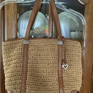 Brighton Dayton Straw Purse NWT